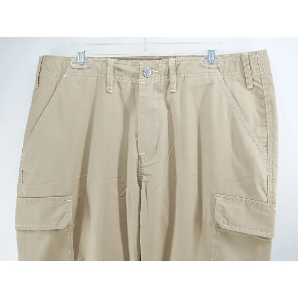 True Religion Travertine Khaki Cargo‎ Pants Men's Size 38x32 NWT